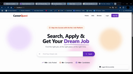CareerQuest - Job Board Platform
