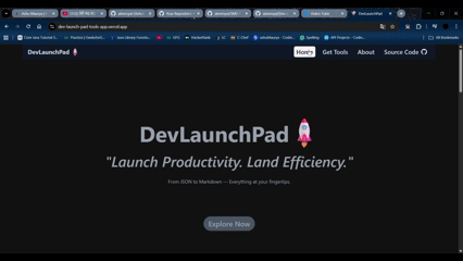 Dev-Launch-Pad